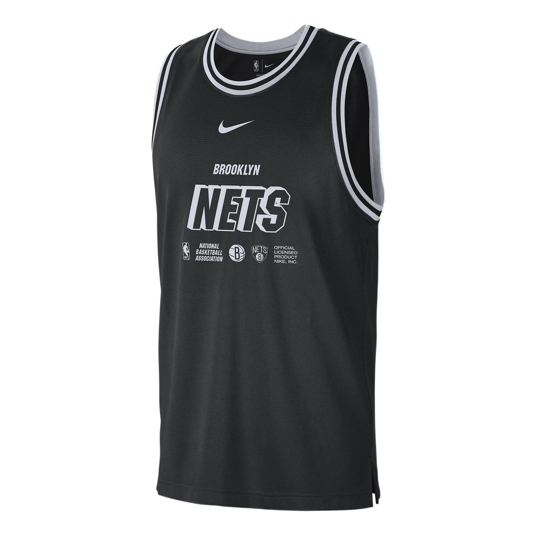 Nike x NBA Brooklyn Nets Training Jerseys ‘Black’ DR2269-010
