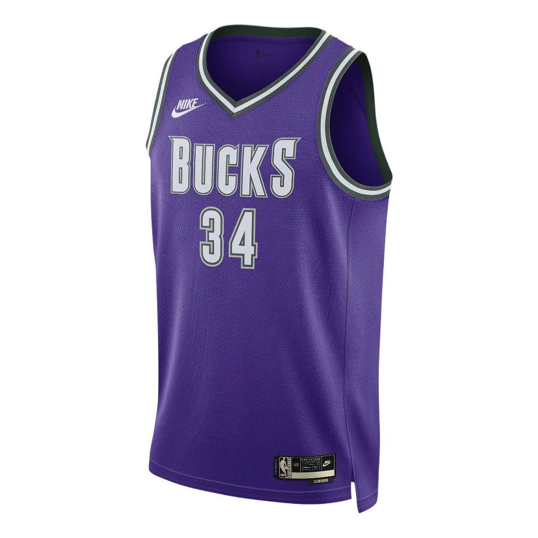 Nike Dri-FIT NBA Milwaukee Bucks Hardwood Classic 22/23 Swingman Basketball Jersey ‘Giannis Antetokounmpo’ DO9450-504