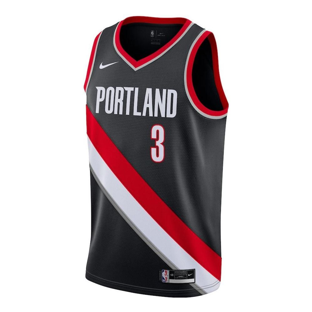 Nike x NBA Portland Trail Blazers 20-21 Jerseys ‘CJ McCollum 3’ CW3680-011