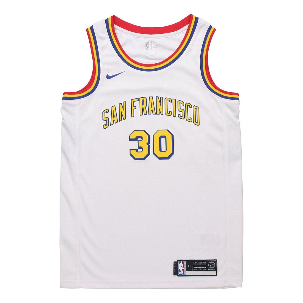 Nike NBA Stephen Curry Golden State Warriors 2019/20 Fan Edition Jersey #30 BQ8108-103