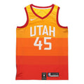Nike NBA City limited SW Fan Edition 19-20 Season Utah Jazz 4 No. 5 Basketball Jersey/Vest Orange AJ4648-728