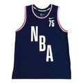 Men’s Nike NBA 75 Anniversary Basketball Training Sports Vest Jersey Blue DB8412-419