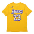Nike NBA City limited Jersey 19-20 Season Los Angeles Lakers LeBron James No. 23 Yellow BV8796-705