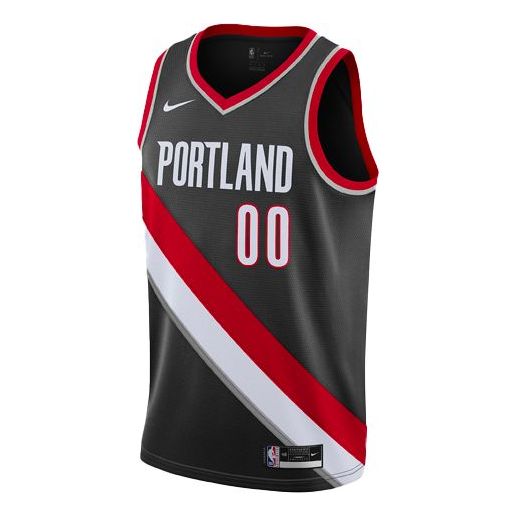Men’s Nike NBASports Basketball Jersey/Vest SW Fan Edition 20 Season Blazers Anthony 0 No. 0 Black CW3680-014