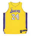 Nike Icon Edition Authentic NBA Jersey Sports Basketball Jersey/Vest AU Player Edition Lakers Kobe 24 Yellow AQ2107-728
