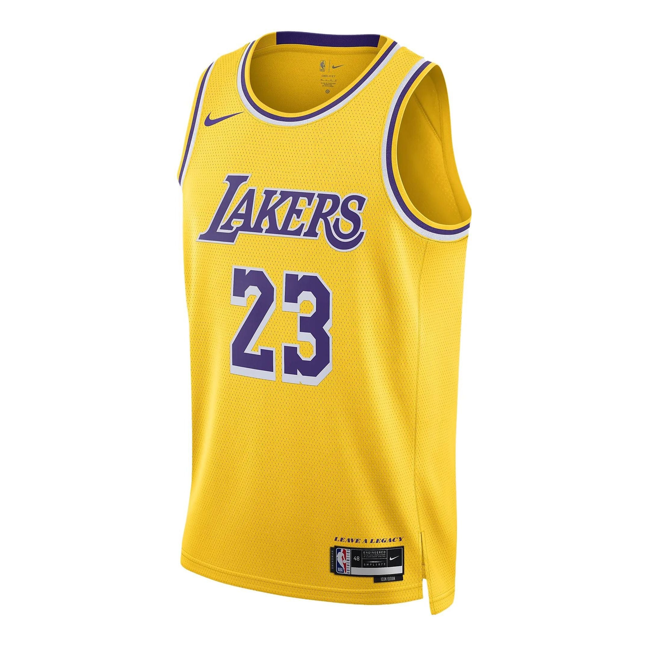 Nike x NBA Los Angeles Lakers Icon Edition 22-23 Jerseys ‘LeBron James’ DN2009-733