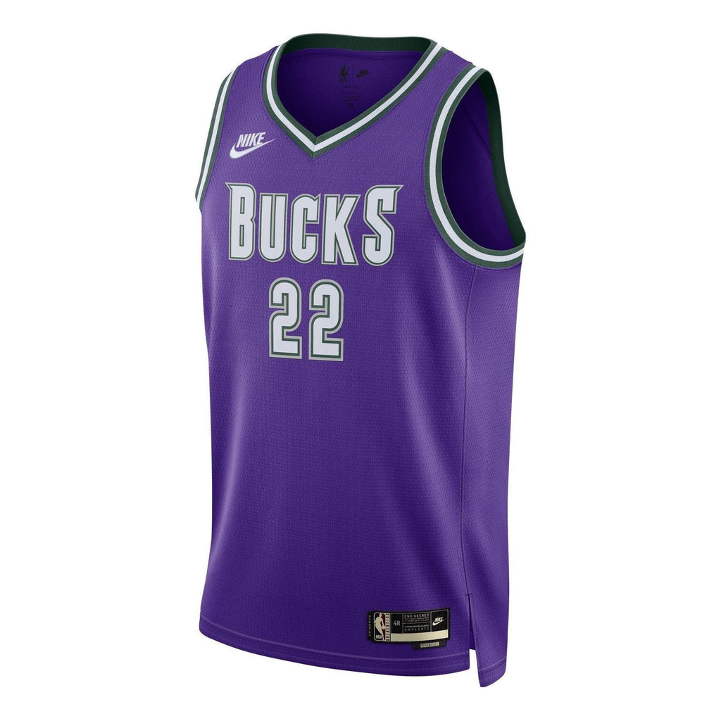 Nike x NBA Milwaukee Bucks Hardwood Classics Swingman Jersey ‘Khris Middleton 22’ DO9450-506