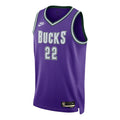 Nike x NBA Milwaukee Bucks Hardwood Classics Swingman Jersey ‘Khris Middleton 22’ DO9450-506