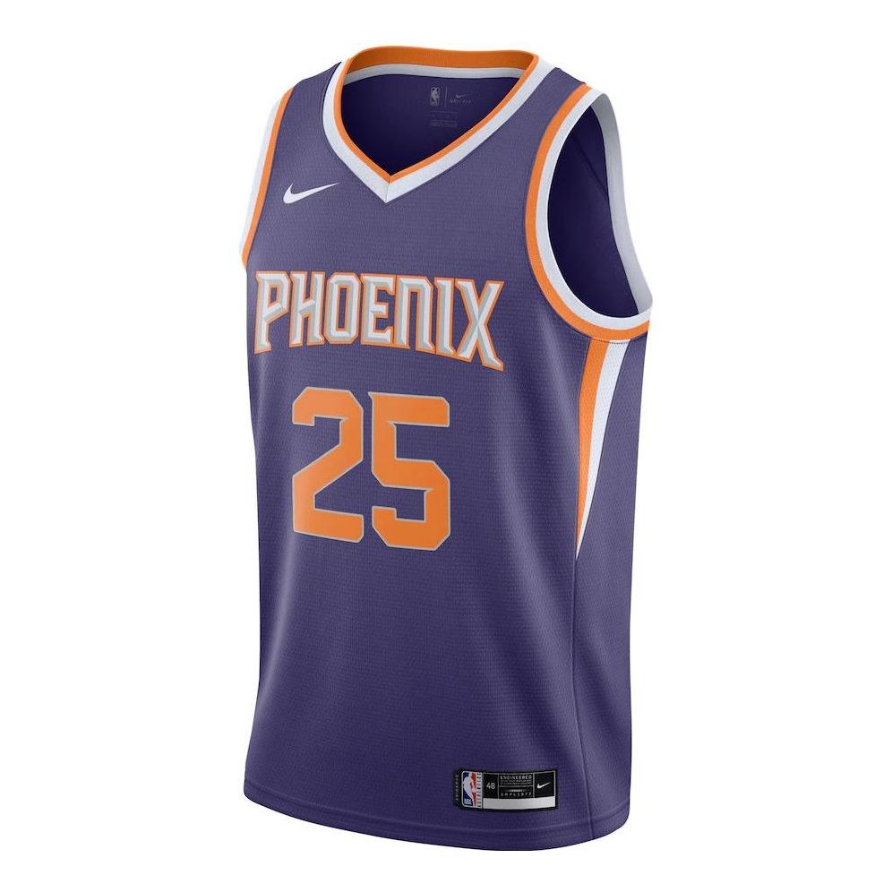 Nike x NBA Phoenix Suns 20-21 Jerseys ‘Mikal Bridges 25’ CW3679-577