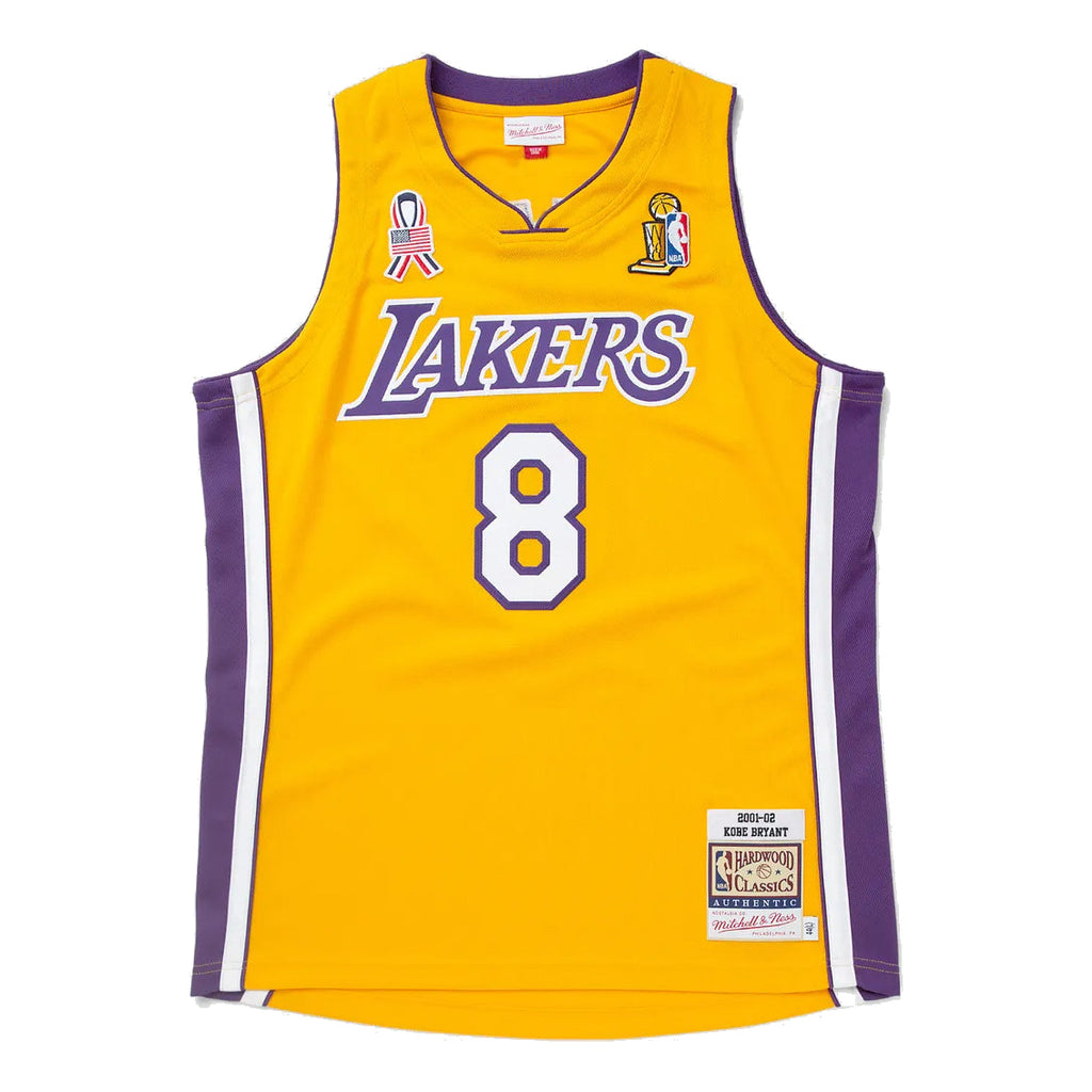 Mitchell & Ness x NBA Los Angeles Lakers 2001-02 Hardwood Classics Jerseys ‘Kobe Bryant 8’ AJY41159-LAL01KBRLTGD