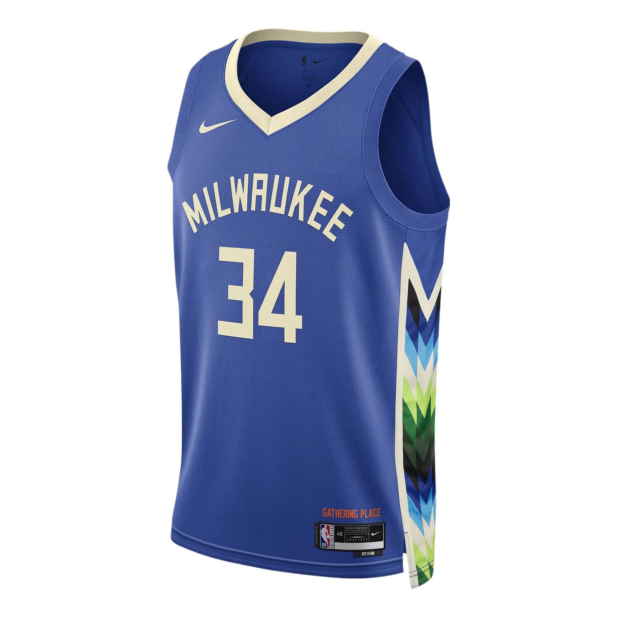 Nike Dri-FIT NBA Milwaukee Buckst City Edition 22/23 Swingman Basketball Jersey ‘Giannis Antetokounmpo’ DO9600-480