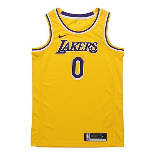 Nike 2020 Lakers Icon Edition NBA Swingman Jersey Men’s Jersey CW3669-735