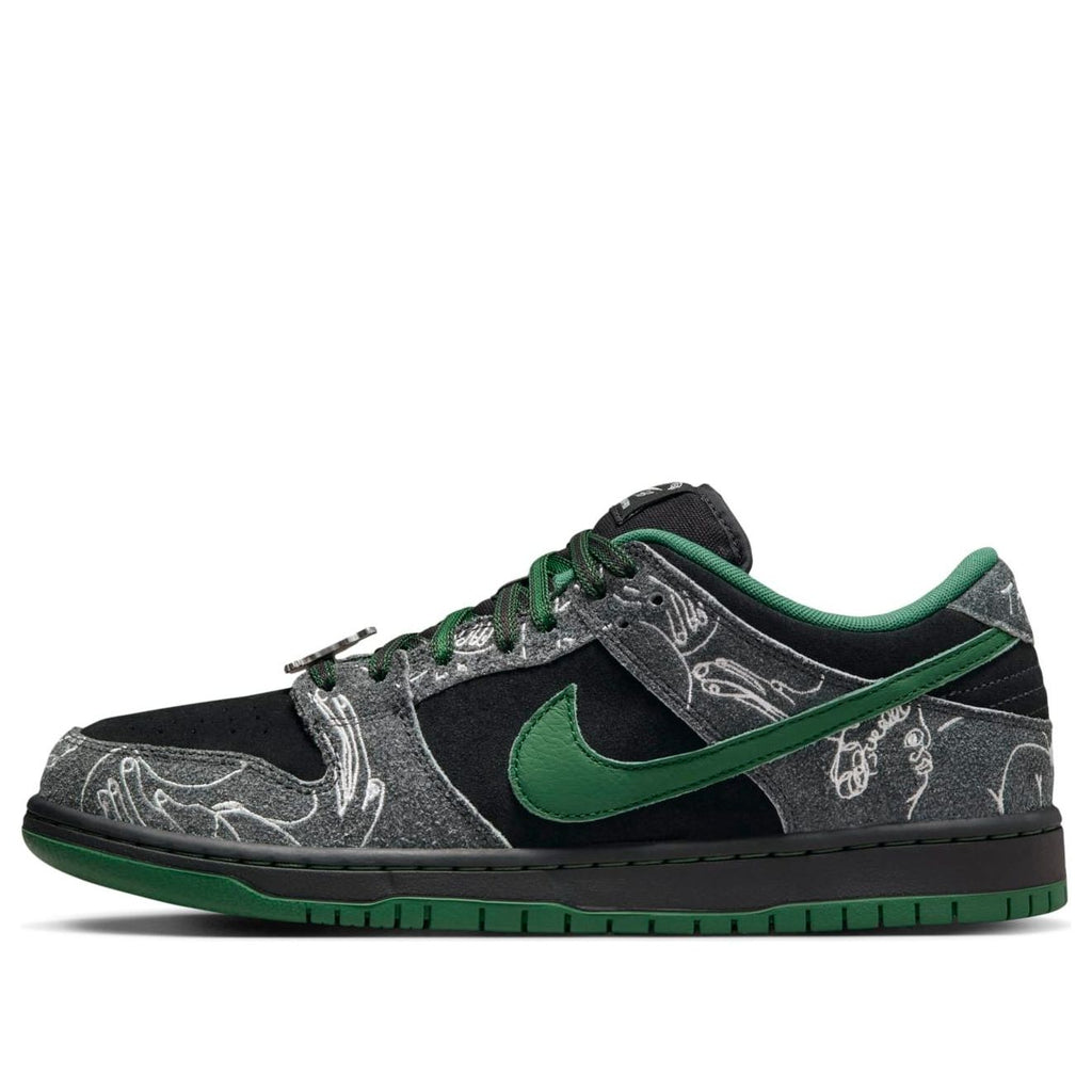 Nike x There Skateboard SB Dunk Low Pro ‘Anthracite Gorge Green’ HF7743-001