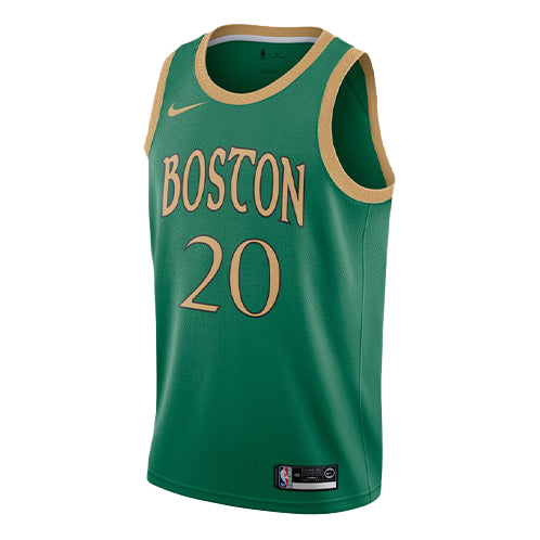 Men’s Nike NBA Sw Fan Edition Boston Celtics . 2 No. 0 Basketball Green Jersey AV4624-312
