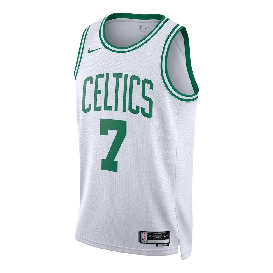 Nike x NBA Boston Celtics Jaylen Brown Jerseys ‘White’ DN2070-101