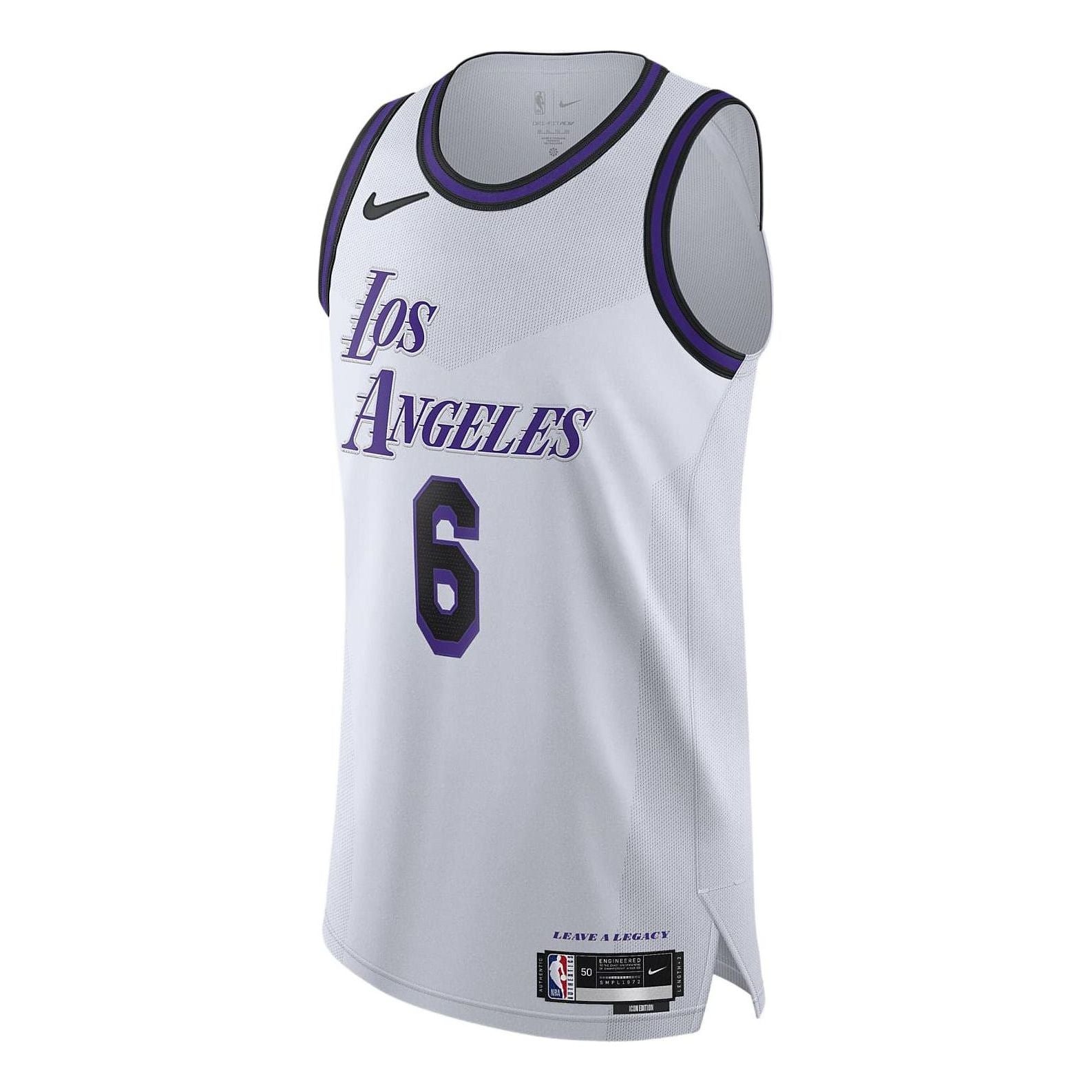 Nike Dri-FIT ADV NBA Los Angeles Lakers Lebron James City Edition 2022/23 Authentic Jersey DQ0198-101