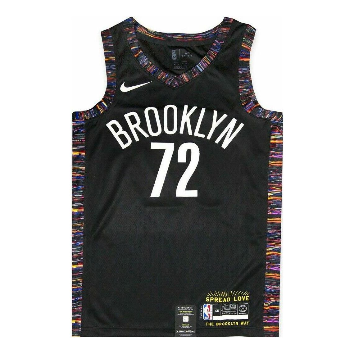 Nike x NBA Brooklyn NETS Jerseys ‘Biggie 72’ CD7062-010