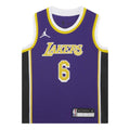 (GS) Air Jordan NBA Los Angeles Lakers LeBron James Jersey ‘Purple’ DR1055-504