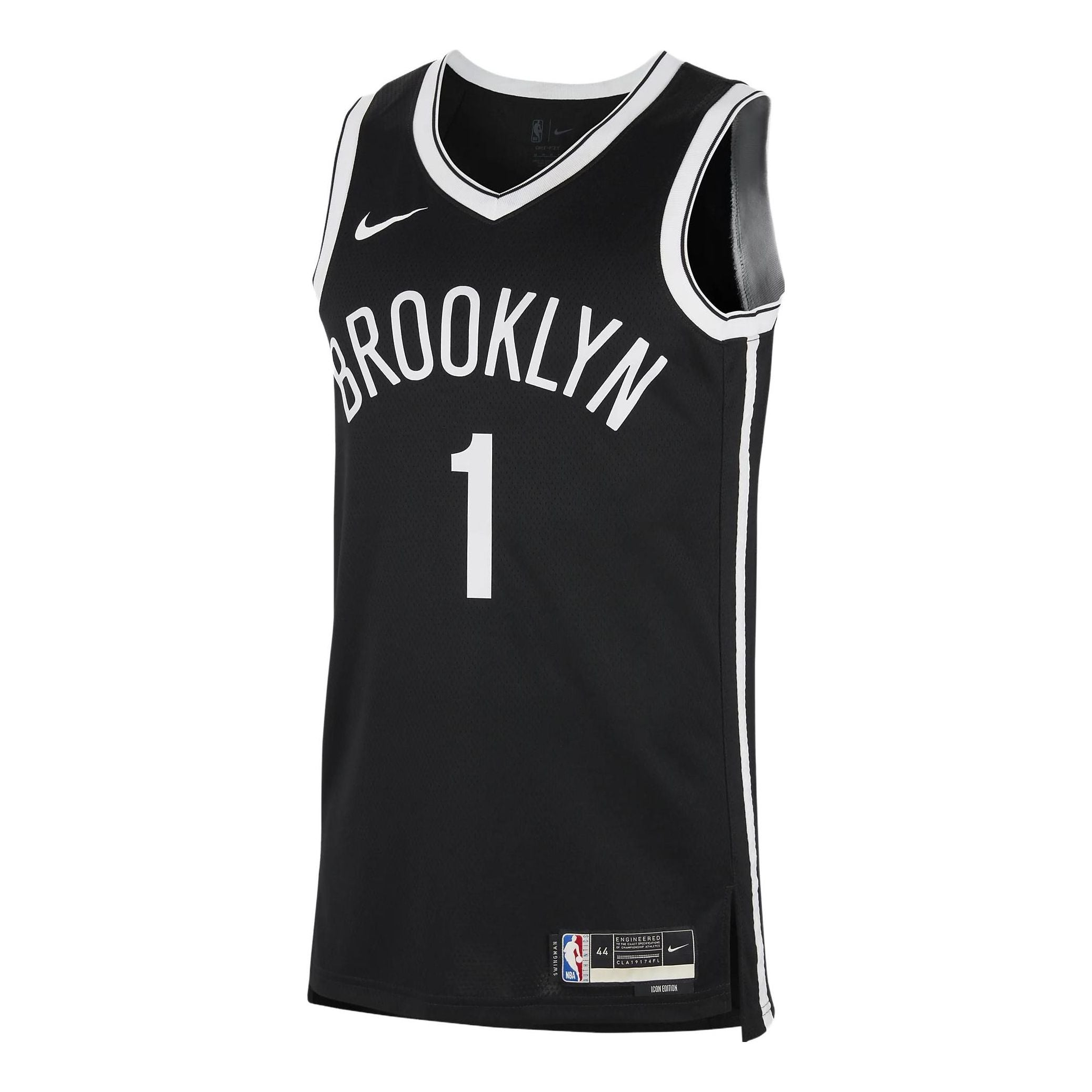 Nike Brooklyn Nets Icon Edition 22/23 Dri-fit Nba Swingman Jersey ‘Mikal Bridge 1’ DN1996-020