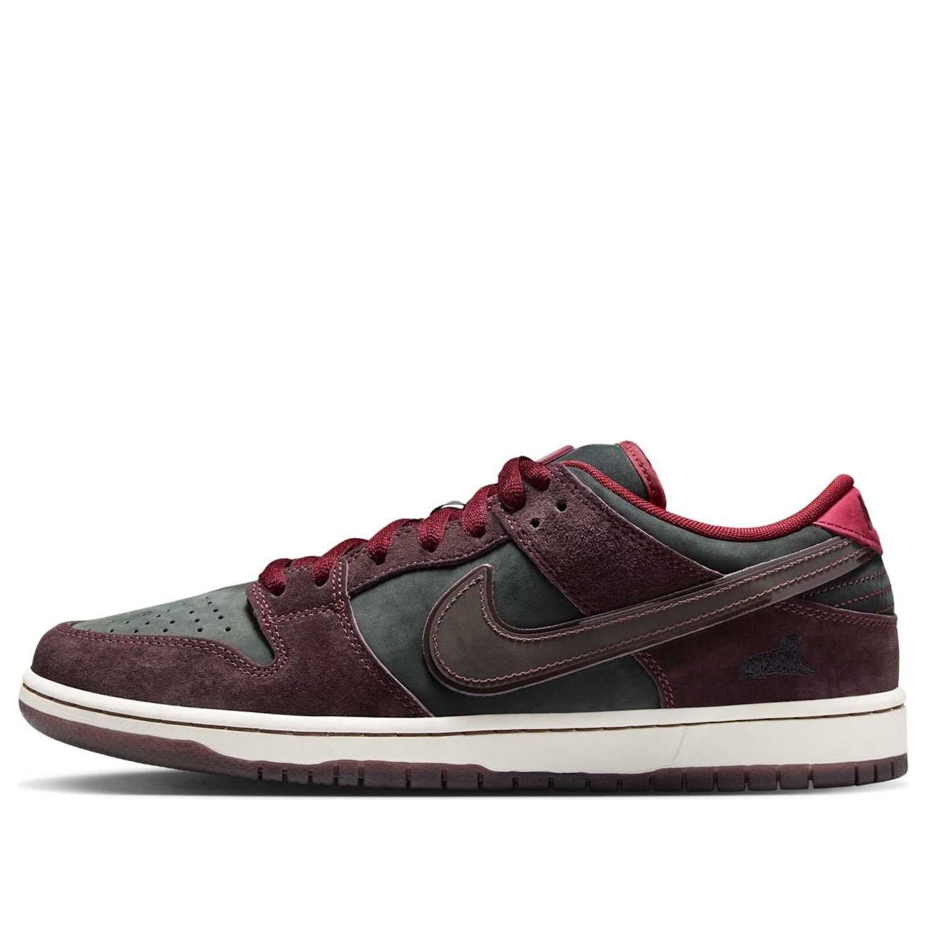 Nike x Riot Skateshop SB Dunk Low ‘Mahogany Dark Beetroot’ FZ1289-200