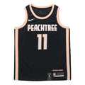 Nike NBA City limited Jersey SW Fan Edition 2019-2020 Season Large Atlanta Hawks 11 Black AV4620-011