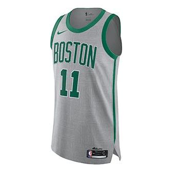 Nike NBA Kyrie Irving City Edition Authentic Jersey ‘Grey Green’ AH6045-009