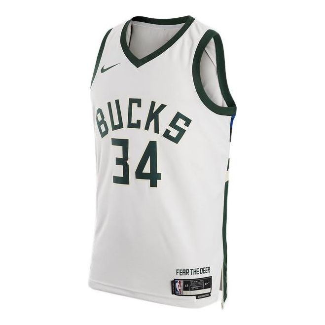 Nike Dri-FIT NBA Milwaukee Bucks Association Edition 22/23 Swingman Basketball Jersey ‘Giannis Antetokounmpo’ DN2084-100