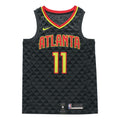 Nike NBA Large Atlanta Hawks Basketball Jersey/Vest Black 864457-017