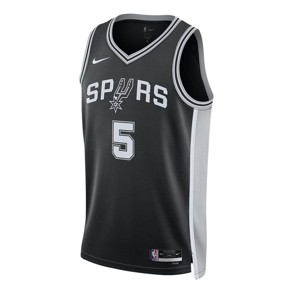 Nike x NBA San Antonio Spurs Dri-Fit Icon Edition Jersey ‘Dejounte Murray 5’ DN2022-010