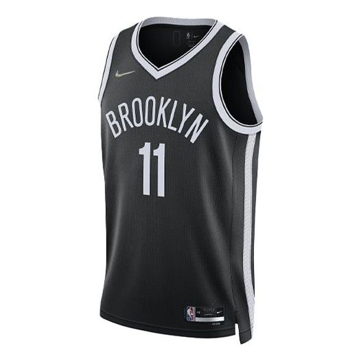 Men’s Nike NBA Retro Basketball Jersey/Vest SW Fan Edition Brooklyn Nets Kyrie Irving No. 11 Black DB3563-018