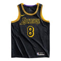 Men’s Nike NBA Los Angeles Lakers City Edition 8&24 Mamba Week Kobe Commemorate Black Jersey DJ0471-010