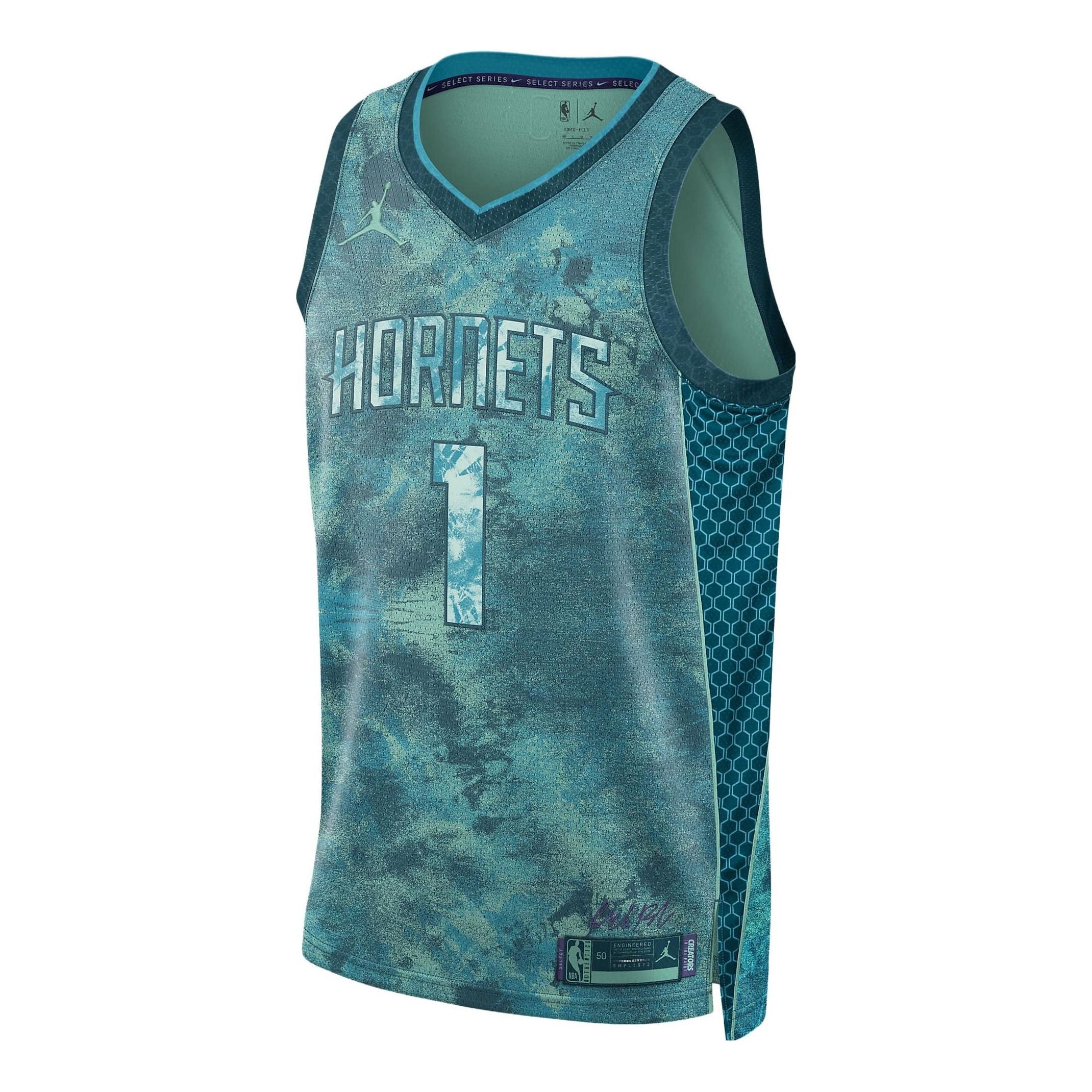 Nike x NBA Dri-FIT LaMelo Ball Charlotte Hornets Swingman Jersey ‘Green’ FD4104-305