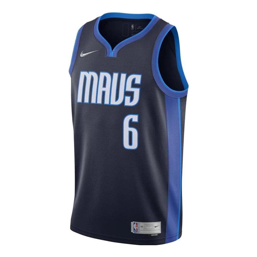 Nike x NBA Dallas Mavericks Swingman Jersey ‘Kristaps Porzingis 6’ CW6806-420