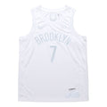 Nike Men Basketball NBA Jersey Kevin Durant 20 Swingmen Jersey Basket Pria White CW7449-100