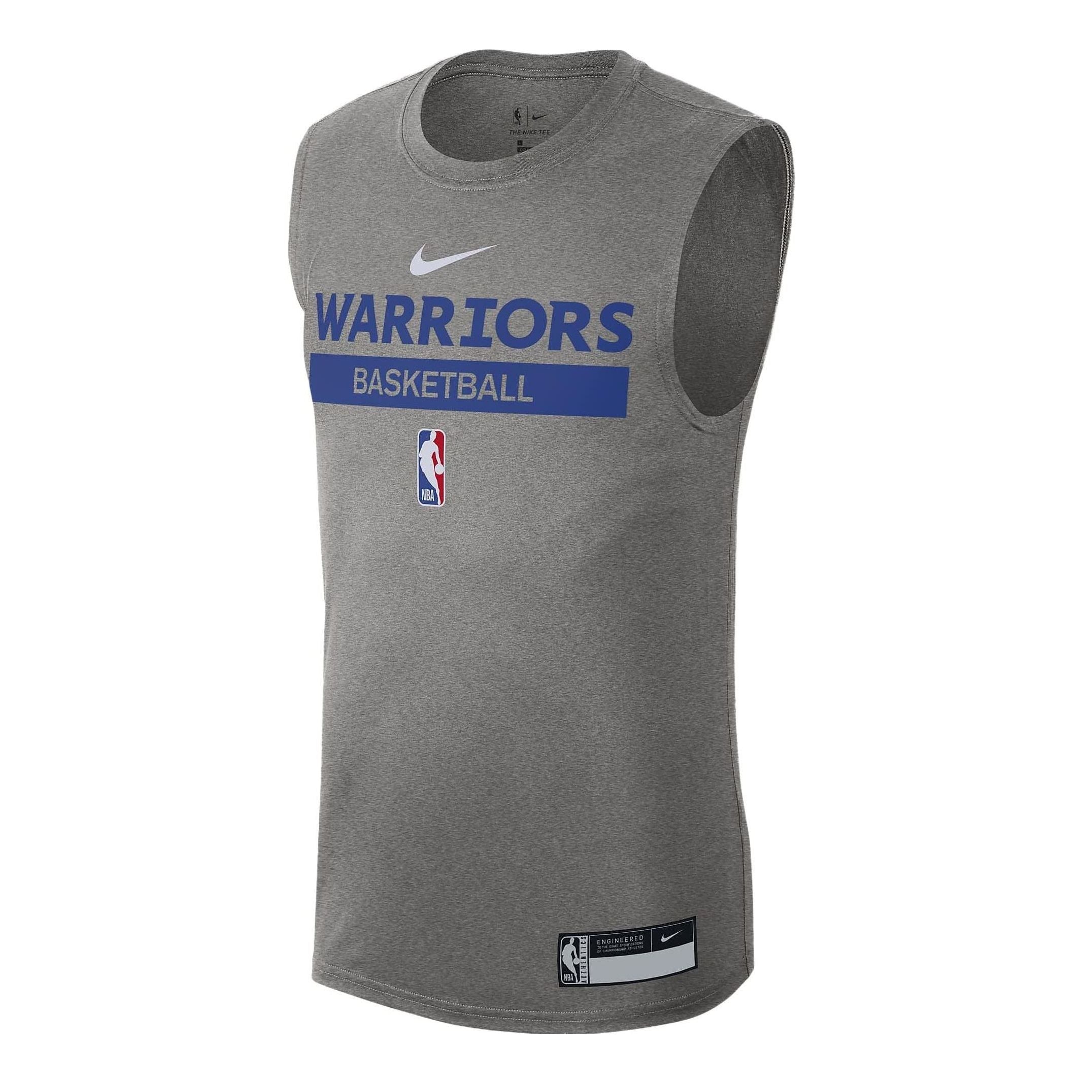 Nike x NBA Golden State Warriors Training Jerseys ‘Grey’ DR6765-063