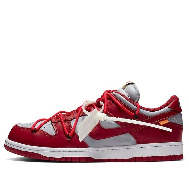 Nike x Off-White Dunk Low ‘University Red’ CT0856-600
