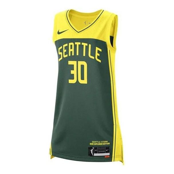 (WMNS) Nike Dri-FIT WNBA Seattle Storm Breanna Stewart Victory Jersey ‘Green Yellow’ DC9576-325