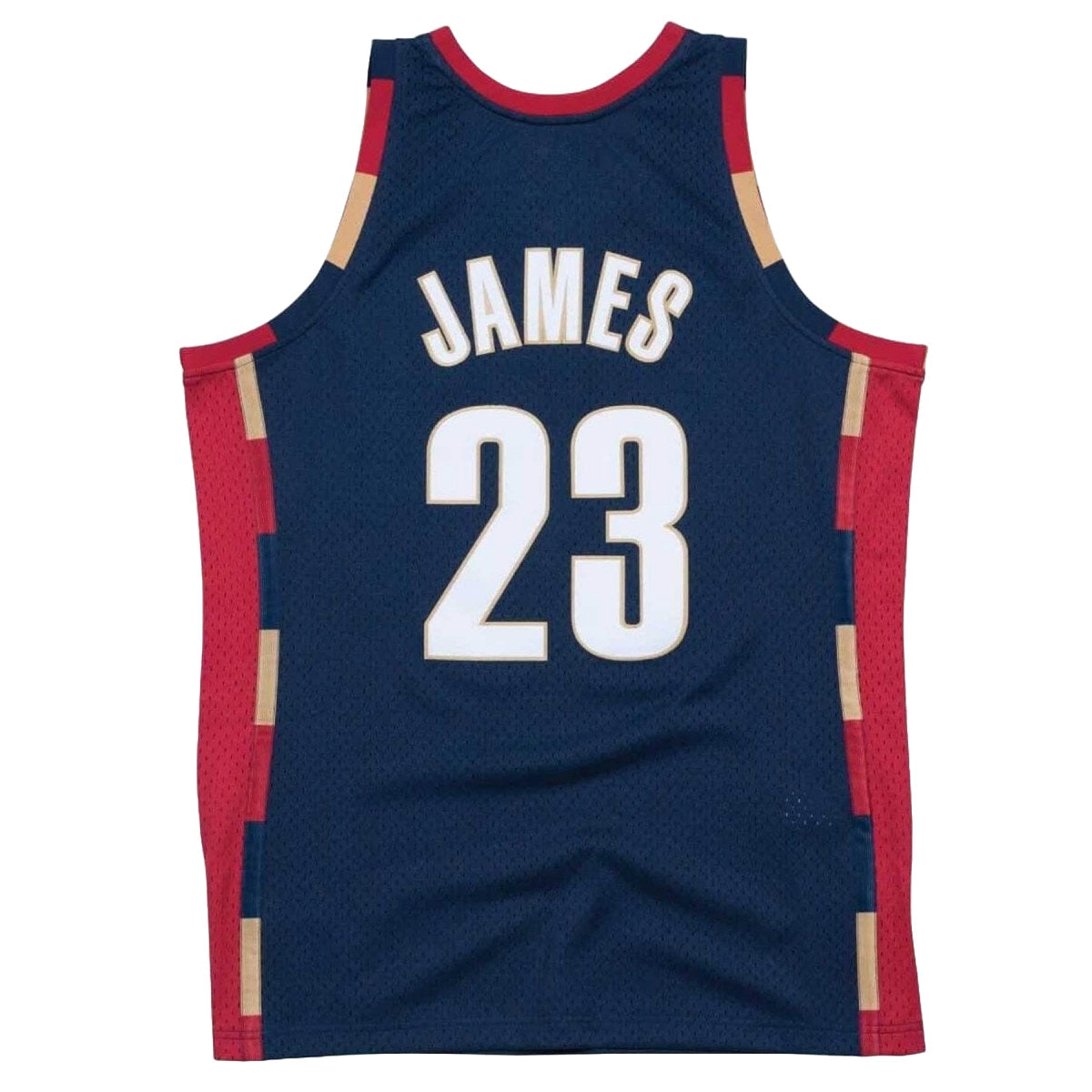 Mitchell & Ness NBA Swingman Jersey Cleveland Cavaliers Alternate 2008-09 Lebron James ‘Navy Red’ SMJYGS18156-CCANAVY08LJA
